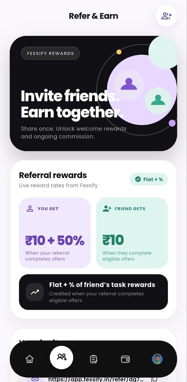 Referral UI